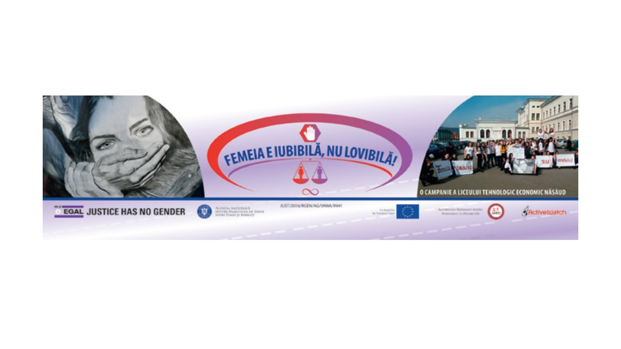 banner campanie Liceul Economic Năsăud